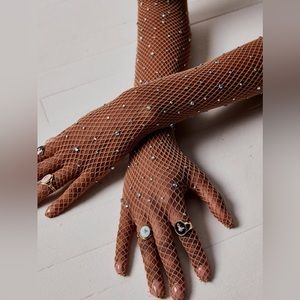Free people Premiere Sparkle Gloves